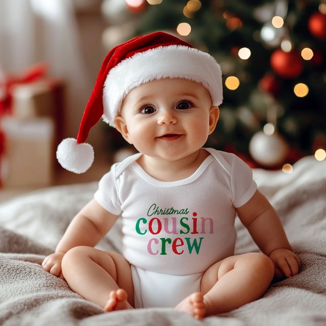 Christmas Cousin Crew Matching Family Baby Bodysuit (Creator Uploaded)