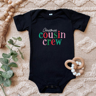 Christmas Cousin Crew Matching Family Baby Bodysuit