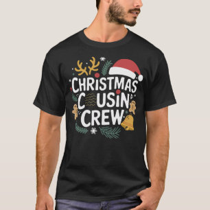 Christmas Cousin Crew T-Shirt Design