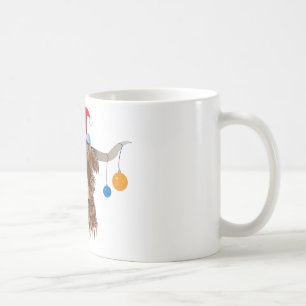Christmas Cow Coffee Mug