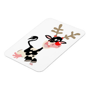 Christmas Cow or Reindeer? Flexible Magnet