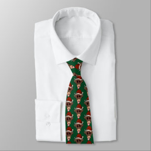 Christmas Cow Tie