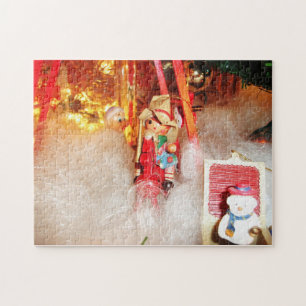 Christmas Cowboy Jigsaw Puzzle