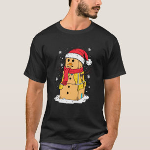 Christmas Coworker Swagazon Associate Cardboard Bo T-Shirt