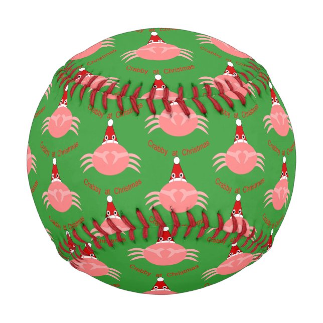 Christmas Crab Baseball (Front)
