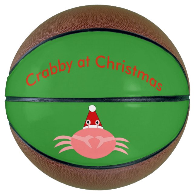 Christmas Crab Basketballs (Front)