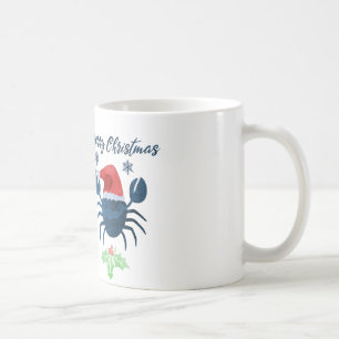Christmas Crab Coffee Mug