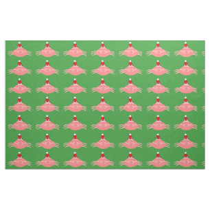 Christmas Crab Craft Fabric