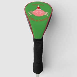 Christmas Crab Custom Golf Driver Cover