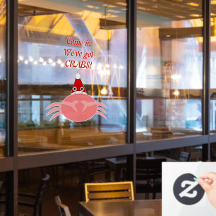 Christmas Crab Funny Custom Restaurant