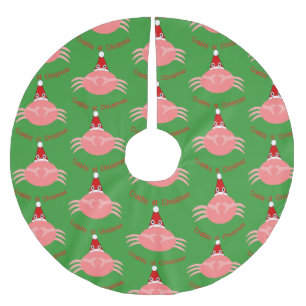 Christmas Crab Tree Skirt