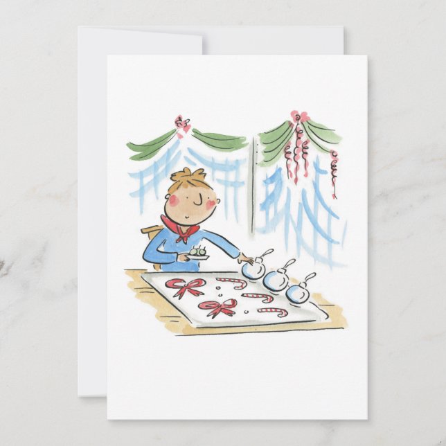 Christmas Crafts Invitation (Front)