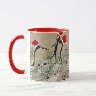 Christmas Cranes Mug