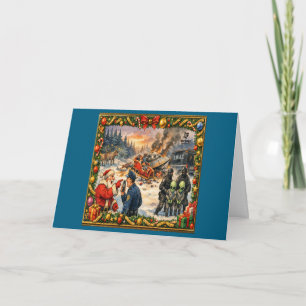 Christmas Crash Greeting Card