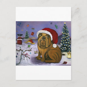 Christmas Crash Holiday Postcard