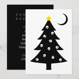 Christmas Creepy Tree Invitation