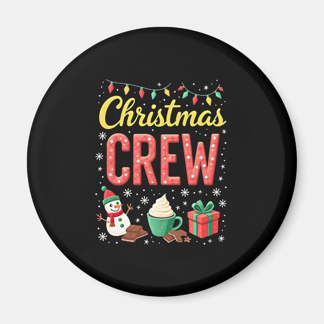 Christmas Crew (1) Magnet (Front)