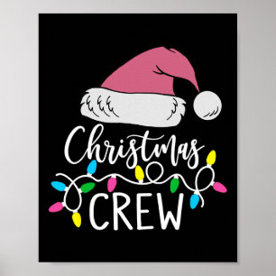 Christmas Crew 2023 Cute Family Matching Pajama Gi Poster