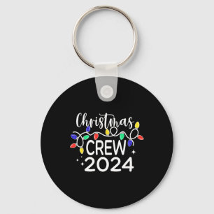 Christmas Crew 2024 Family Christmas Pyjamas Xmas  Key Ring