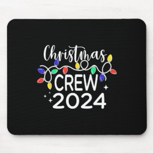Christmas Crew 2024 Family Christmas Pyjamas Xmas Mouse Pad