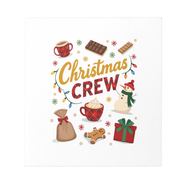 Christmas Crew (2) Notepad (Front)