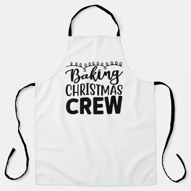 Christmas Crew Apron  (Front)
