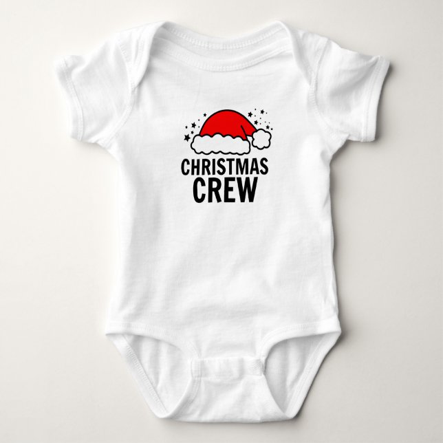 Christmas Crew Baby Bodysuit (Front)