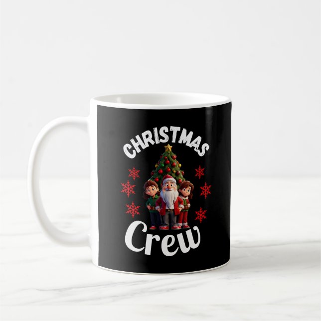 Christmas Crew Coffee Mug (Left)