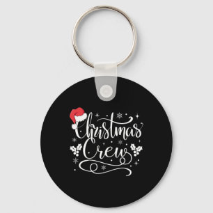 Christmas Crew Family Group Matching Christmas Paj Key Ring