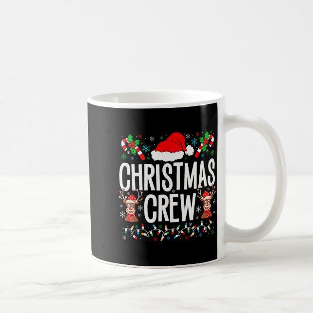 Christmas Crew Family Matching Xmas Toddler Kid Bo Coffee Mug (Right)