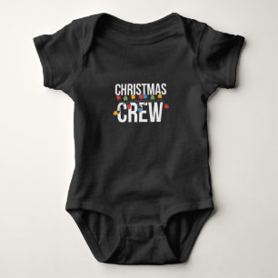 Christmas Crew Family Xmas Holiday Baby Bodysuit