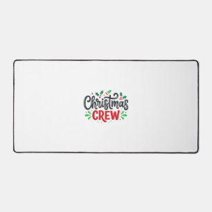 Christmas Crew Festive Holiday Desk Mat