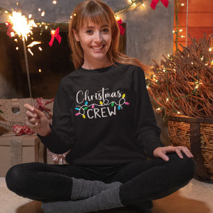 Christmas Crew Funny Family Christmas Sweatshirt