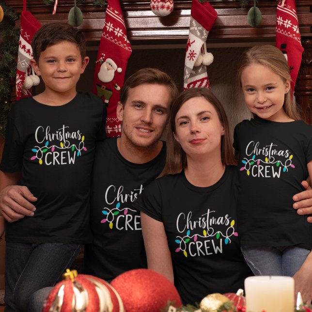 Christmas Crew Funny Family Christmas T-Shirt (Creator Uploaded)