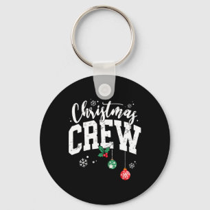 Christmas Crew Funny Family Matching Group Xmas Pa Key Ring