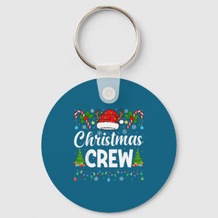 Christmas Crew Holiday Family Xmas Party Matching  Key Ring