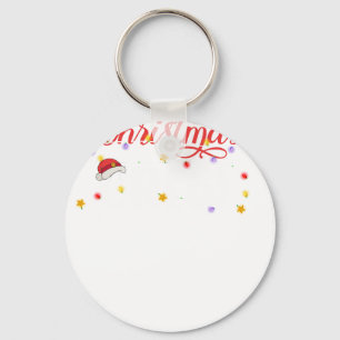 christmas crew key ring