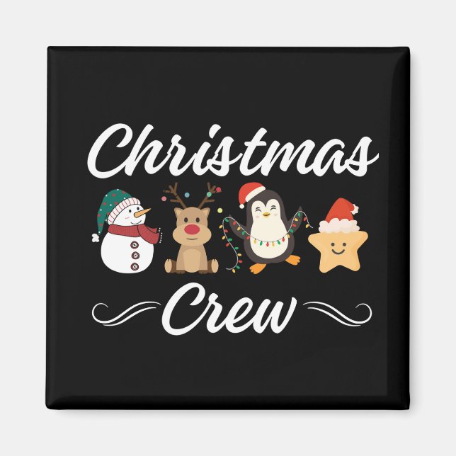 Christmas Crew Magnet (Front)