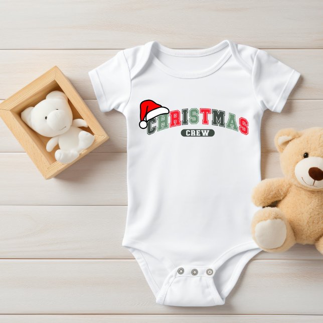 Christmas Crew Matching Family Baby Bodysuit (Creator Uploaded)