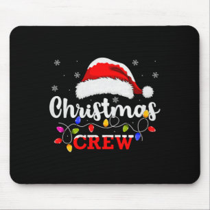 Christmas Crew Matching Family Group Holiday Xmas  Mouse Pad
