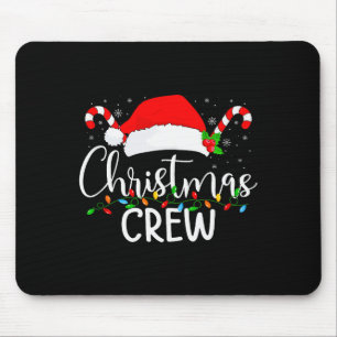 Christmas Crew Matching Family Group Holiday Xmas Mouse Pad