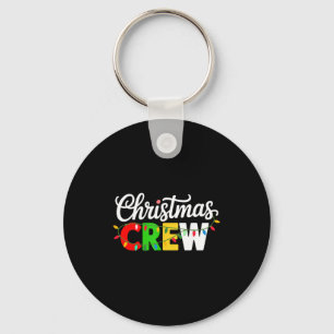 Christmas Crew Matching Family Xmas Party Men Wome Key Ring