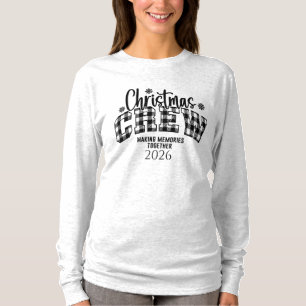 Christmas Crew Plaid Shirt For Any Year