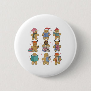 Christmas Crew Santa Gingerbread Nursing Squad 6 Cm Round Badge