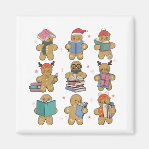 Christmas Crew Santa Gingerbread Nursing Squad Magnet