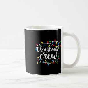 Christmas Crew Xmas Lights Family Matching Pyjamas Coffee Mug