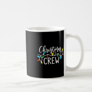 Christmas Crew Xmas Lights Family Matching Pyjamas Coffee Mug