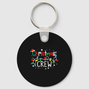 Christmas Crew Xmas Pj Christmas Family Matching P Key Ring