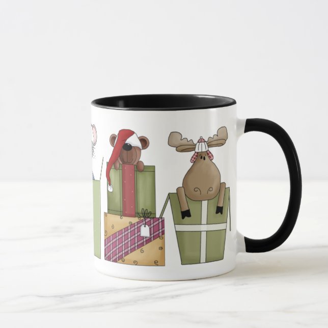Christmas Critters Holiday Mug (Right)