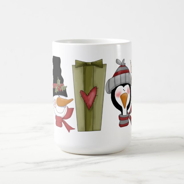 Christmas Critters Holiday Mug (Center)